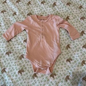 Pehr essentials one piece pale pink 0-3 months
